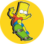 Bart Simpson (____BART) logo